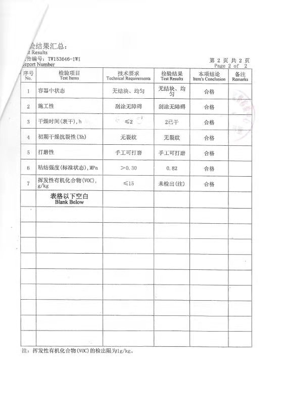 无机干粉内墙涂料